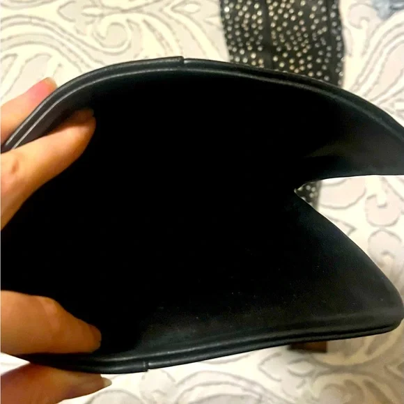 Helmut Lang Thigh-High Studded Leather Boots - Picture 7 of 8